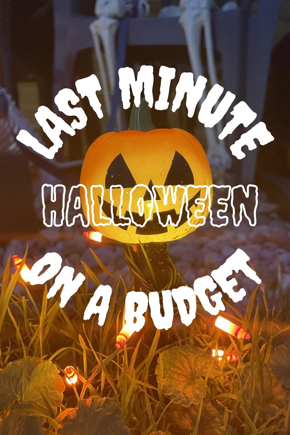 Your Guide to a Last Minute Halloween on a Budget